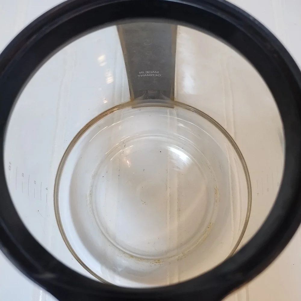 Cuisinart Replacement Clear Glass 12 Coffee Carafe With Removable Lid